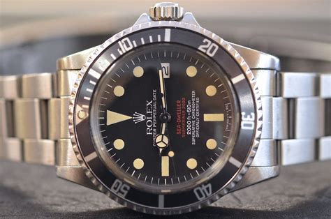 rolex submariner sea dweller scritta rossa|rolex diving watches.